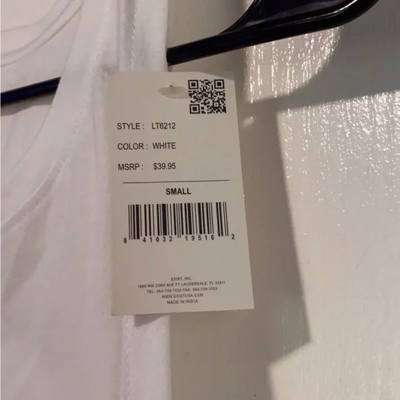 White Tank Top - Picture 5 of 5